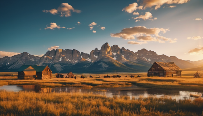 Embracing the Majestic Beauty of Montana: A Glimpse into Frontier Life