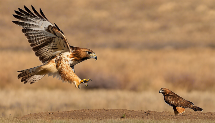 Majestic Raptors of Montana A Glimpse into the Lives of Red-Tailed Hawks