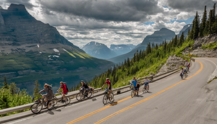 Exploring the Majestic Landscapes of Montana A Cyclist’s Journey on the Going-to-the-Sun Road